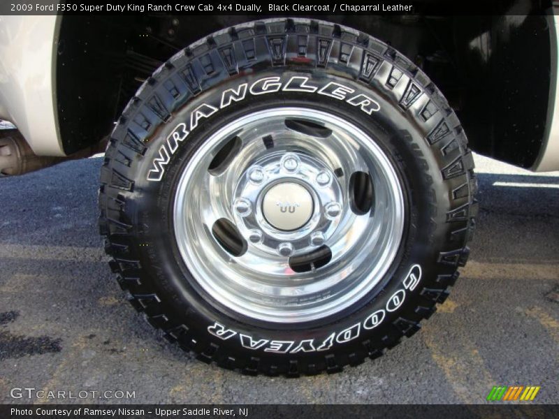 2009 F350 Super Duty King Ranch Crew Cab 4x4 Dually Wheel