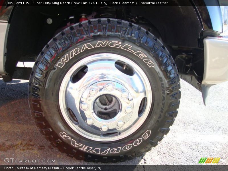  2009 F350 Super Duty King Ranch Crew Cab 4x4 Dually Wheel