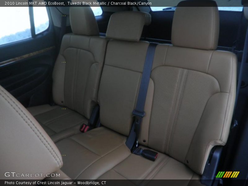 Tuxedo Black Metallic / Charcoal Black/Canyon 2010 Lincoln MKT AWD EcoBoost