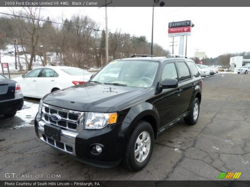 Black / Camel 2009 Ford Escape Limited V6 4WD
