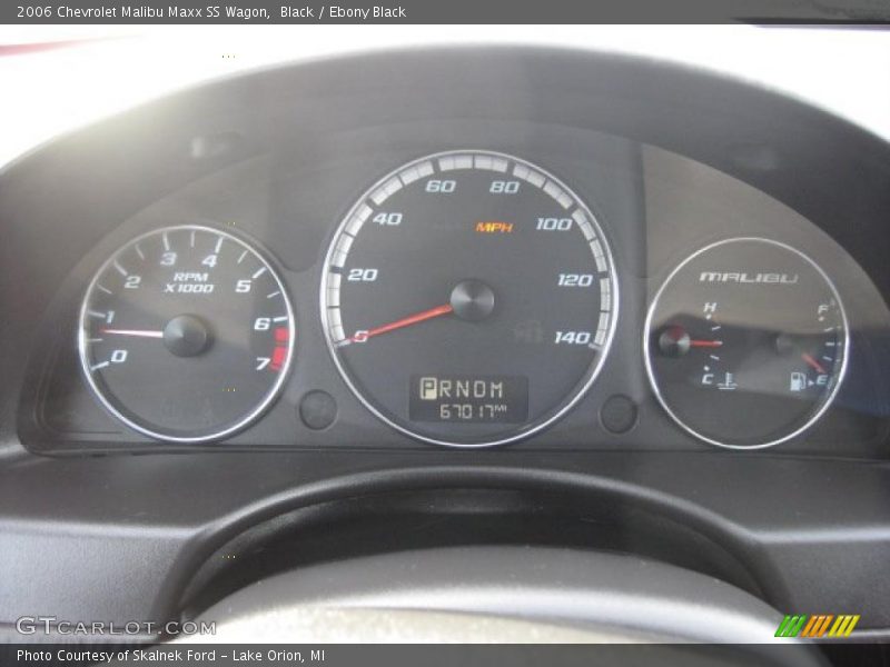  2006 Malibu Maxx SS Wagon Maxx SS Wagon Gauges