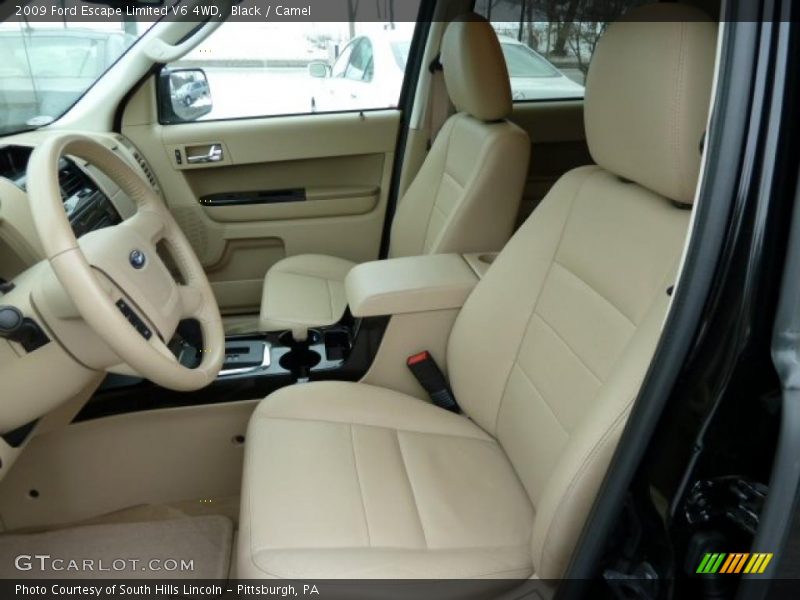 Black / Camel 2009 Ford Escape Limited V6 4WD