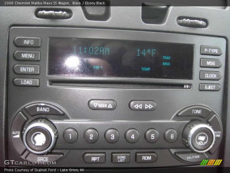 Controls of 2006 Malibu Maxx SS Wagon