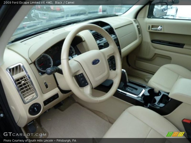 Black / Camel 2009 Ford Escape Limited V6 4WD
