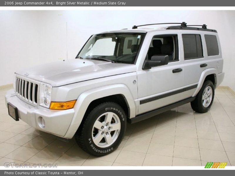 Bright Silver Metallic / Medium Slate Gray 2006 Jeep Commander 4x4
