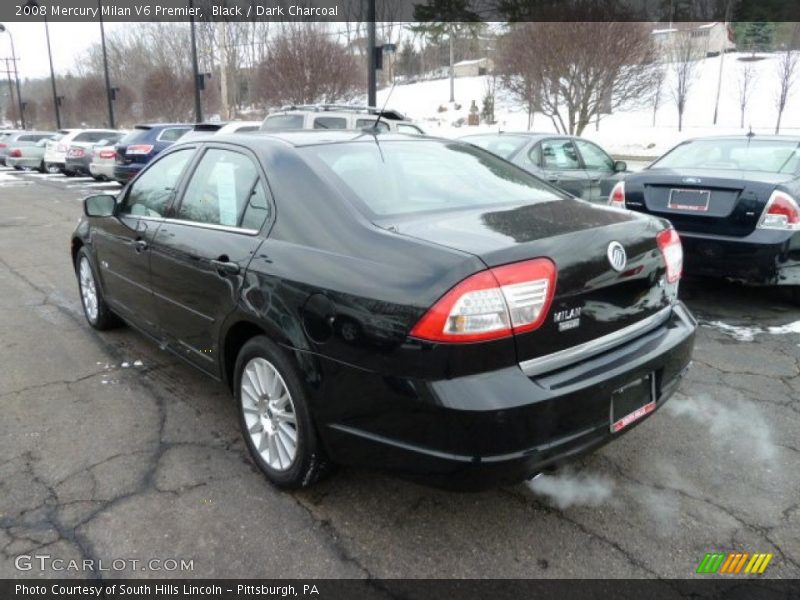 Black / Dark Charcoal 2008 Mercury Milan V6 Premier