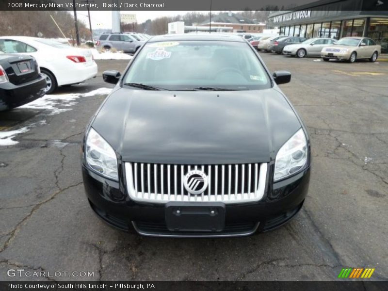 Black / Dark Charcoal 2008 Mercury Milan V6 Premier