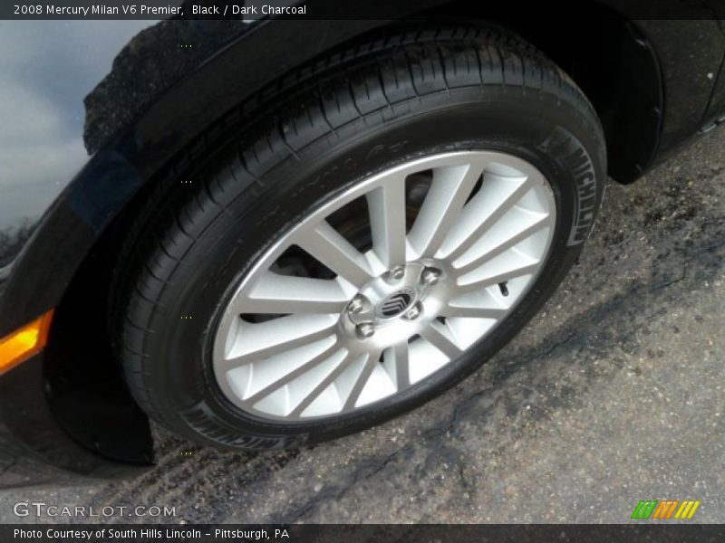 Black / Dark Charcoal 2008 Mercury Milan V6 Premier