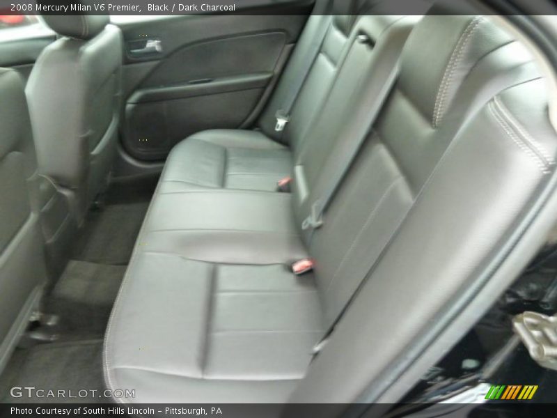Black / Dark Charcoal 2008 Mercury Milan V6 Premier