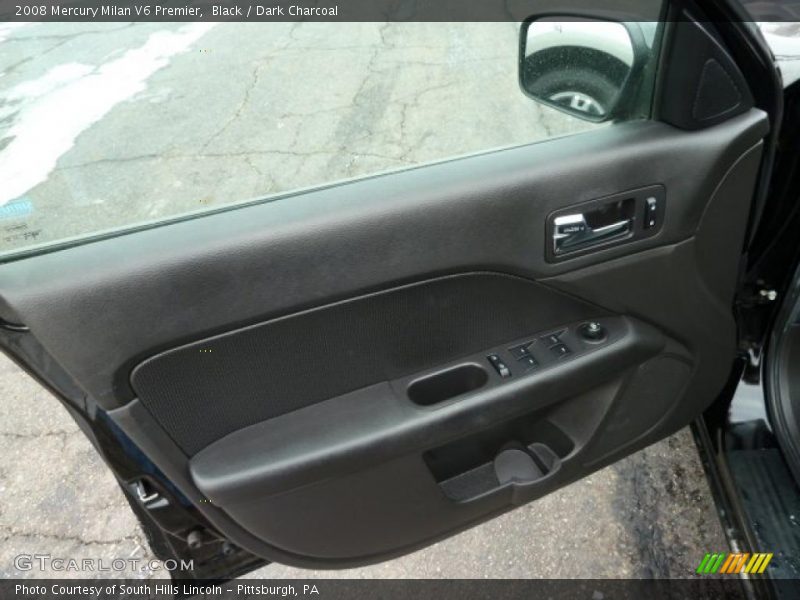 Black / Dark Charcoal 2008 Mercury Milan V6 Premier