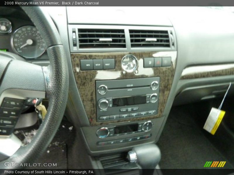 Black / Dark Charcoal 2008 Mercury Milan V6 Premier