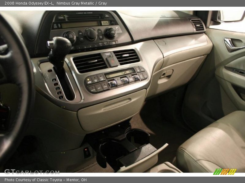 Nimbus Gray Metallic / Gray 2008 Honda Odyssey EX-L