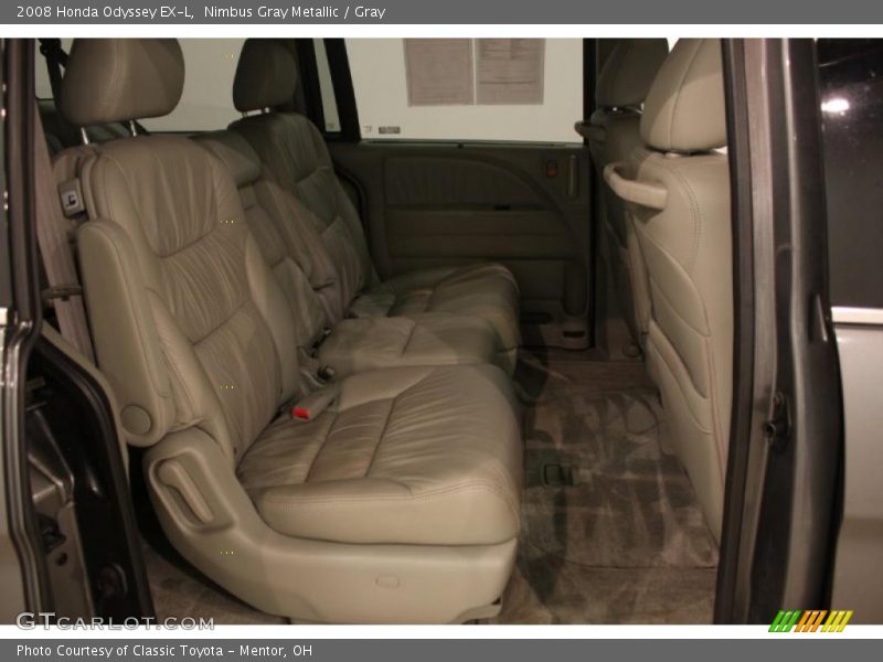 Nimbus Gray Metallic / Gray 2008 Honda Odyssey EX-L