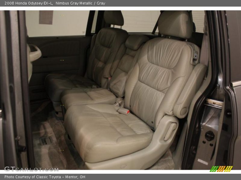 Nimbus Gray Metallic / Gray 2008 Honda Odyssey EX-L