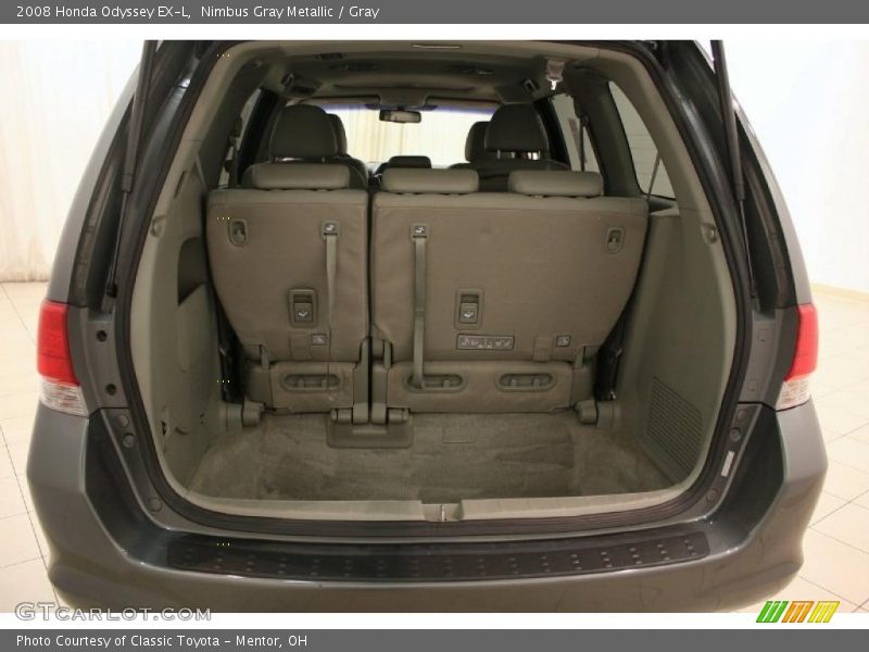 Nimbus Gray Metallic / Gray 2008 Honda Odyssey EX-L