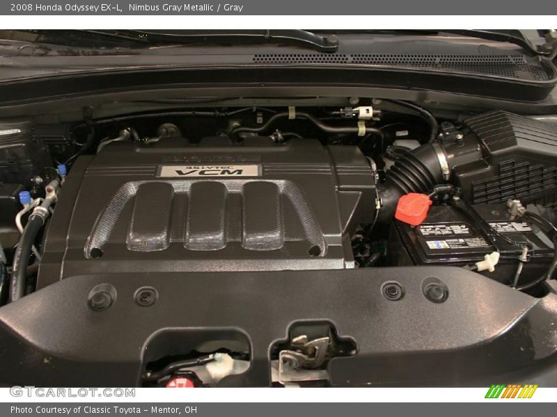 Nimbus Gray Metallic / Gray 2008 Honda Odyssey EX-L