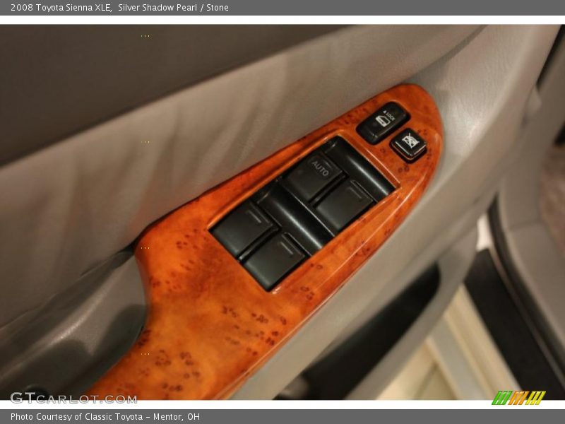 Silver Shadow Pearl / Stone 2008 Toyota Sienna XLE