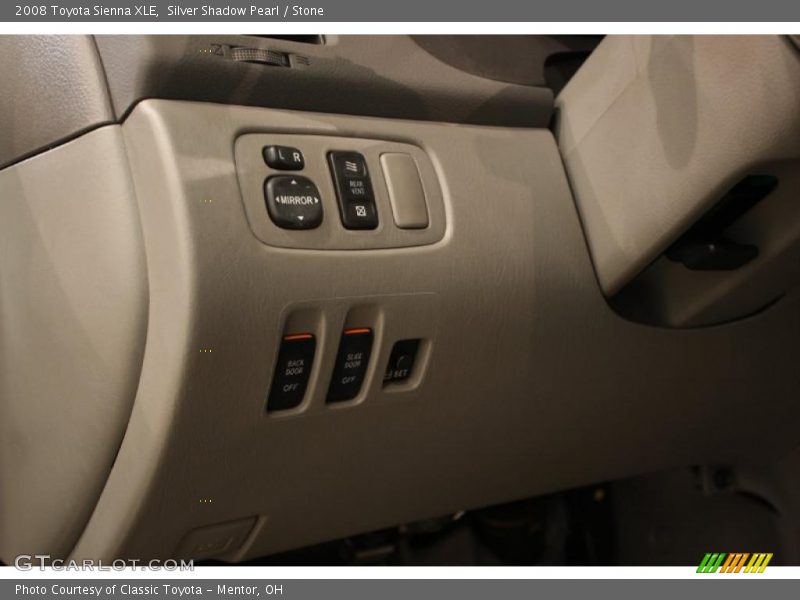 Silver Shadow Pearl / Stone 2008 Toyota Sienna XLE