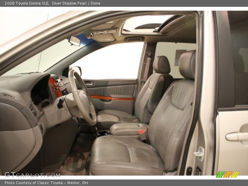 Silver Shadow Pearl / Stone 2008 Toyota Sienna XLE