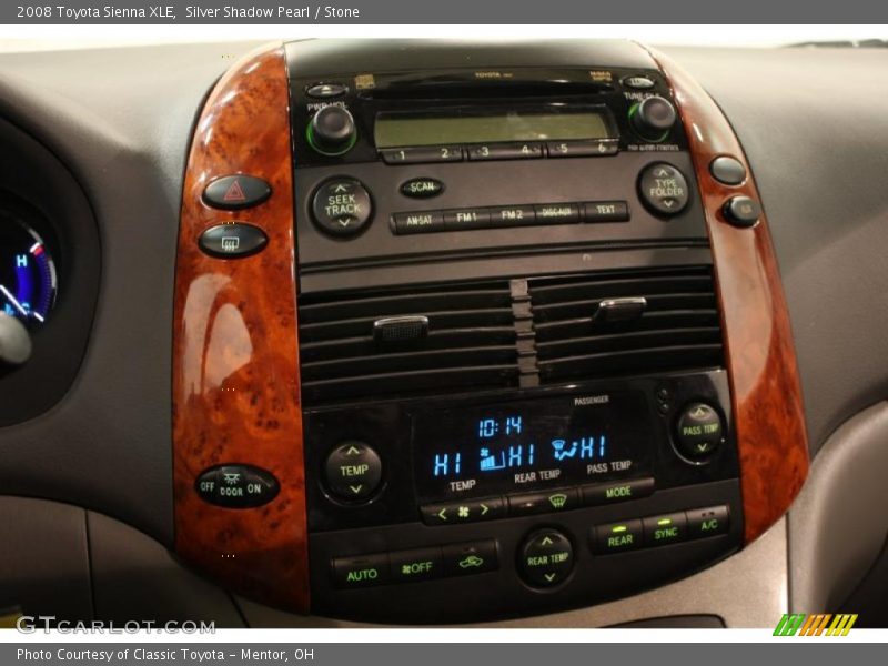 Silver Shadow Pearl / Stone 2008 Toyota Sienna XLE
