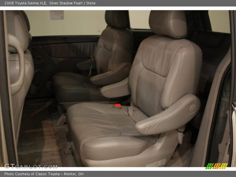 Silver Shadow Pearl / Stone 2008 Toyota Sienna XLE