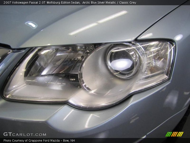Arctic Blue Silver Metallic / Classic Grey 2007 Volkswagen Passat 2.0T Wolfsburg Edition Sedan