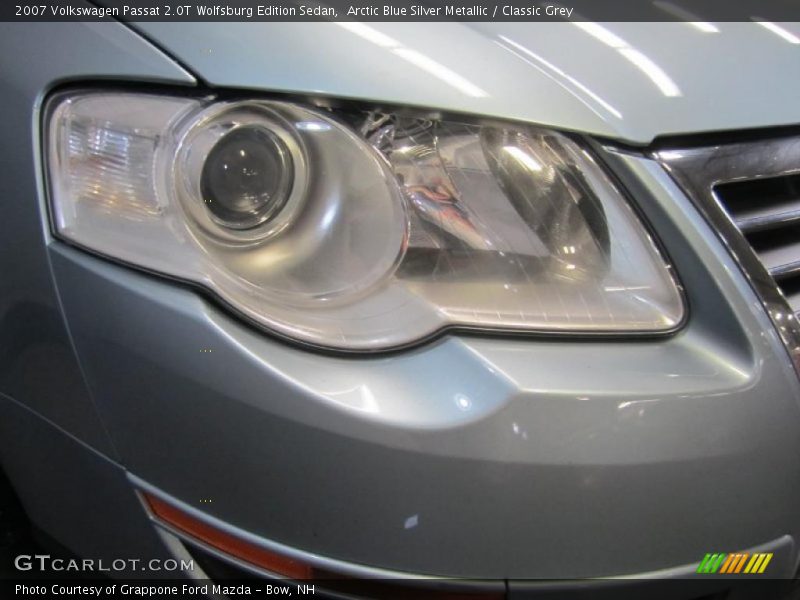 Arctic Blue Silver Metallic / Classic Grey 2007 Volkswagen Passat 2.0T Wolfsburg Edition Sedan
