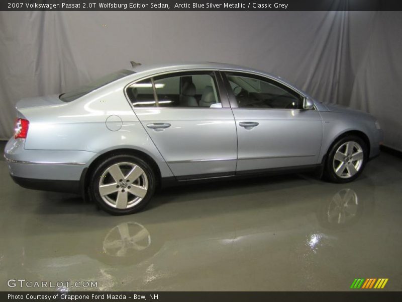 Arctic Blue Silver Metallic / Classic Grey 2007 Volkswagen Passat 2.0T Wolfsburg Edition Sedan