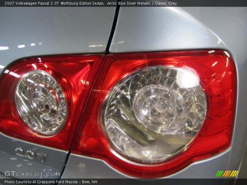 Arctic Blue Silver Metallic / Classic Grey 2007 Volkswagen Passat 2.0T Wolfsburg Edition Sedan