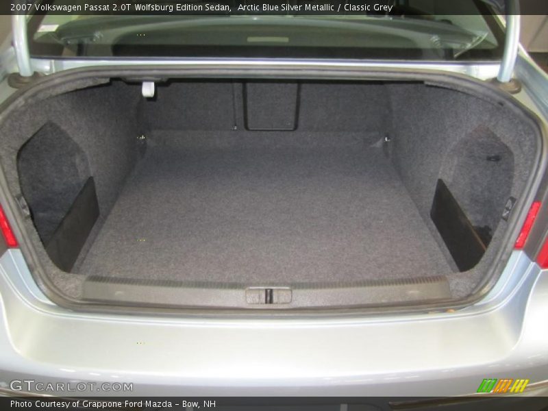 Arctic Blue Silver Metallic / Classic Grey 2007 Volkswagen Passat 2.0T Wolfsburg Edition Sedan