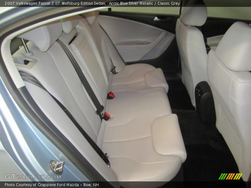 Arctic Blue Silver Metallic / Classic Grey 2007 Volkswagen Passat 2.0T Wolfsburg Edition Sedan