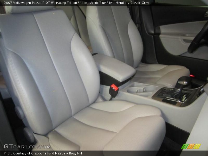 Arctic Blue Silver Metallic / Classic Grey 2007 Volkswagen Passat 2.0T Wolfsburg Edition Sedan
