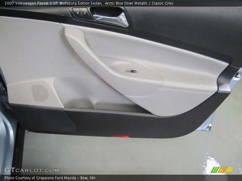 Arctic Blue Silver Metallic / Classic Grey 2007 Volkswagen Passat 2.0T Wolfsburg Edition Sedan