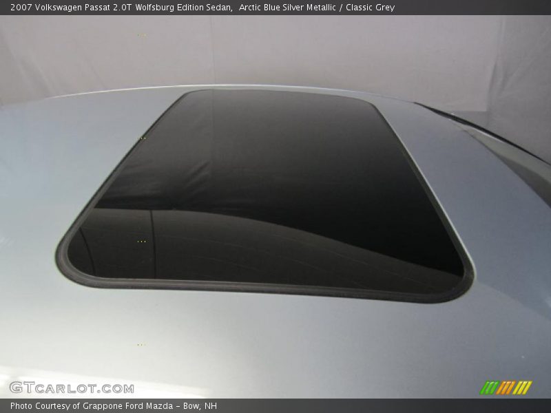 Arctic Blue Silver Metallic / Classic Grey 2007 Volkswagen Passat 2.0T Wolfsburg Edition Sedan