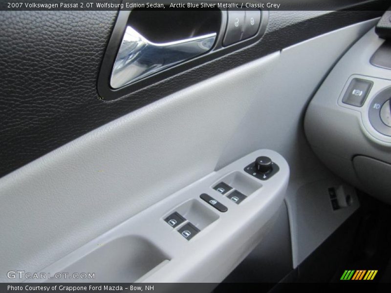 Arctic Blue Silver Metallic / Classic Grey 2007 Volkswagen Passat 2.0T Wolfsburg Edition Sedan