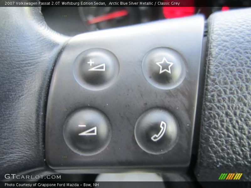 Arctic Blue Silver Metallic / Classic Grey 2007 Volkswagen Passat 2.0T Wolfsburg Edition Sedan