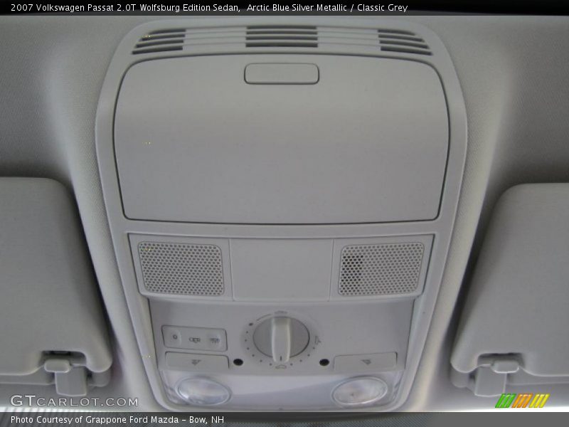 Arctic Blue Silver Metallic / Classic Grey 2007 Volkswagen Passat 2.0T Wolfsburg Edition Sedan