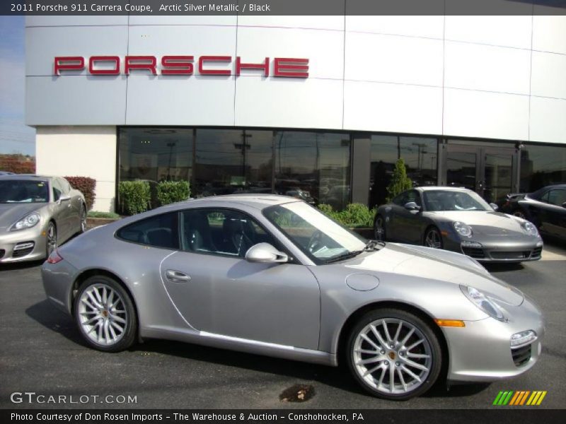  2011 911 Carrera Coupe Arctic Silver Metallic