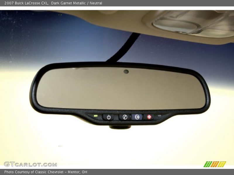 Dark Garnet Metallic / Neutral 2007 Buick LaCrosse CXL