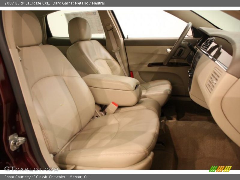 Dark Garnet Metallic / Neutral 2007 Buick LaCrosse CXL
