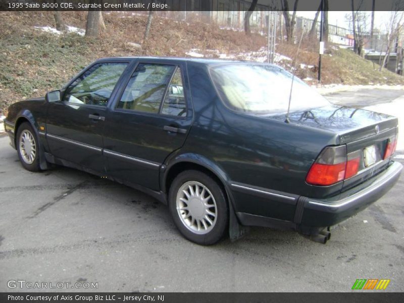Scarabe Green Metallic / Beige 1995 Saab 9000 CDE