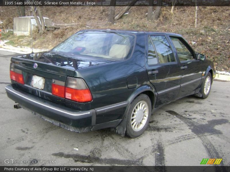Scarabe Green Metallic / Beige 1995 Saab 9000 CDE