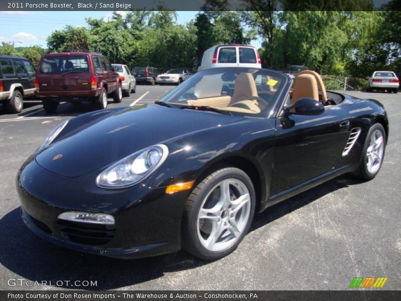 Black / Sand Beige 2011 Porsche Boxster