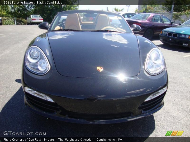 Black / Sand Beige 2011 Porsche Boxster