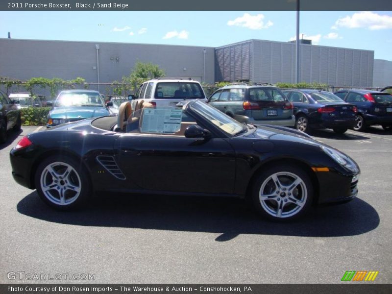 Black / Sand Beige 2011 Porsche Boxster