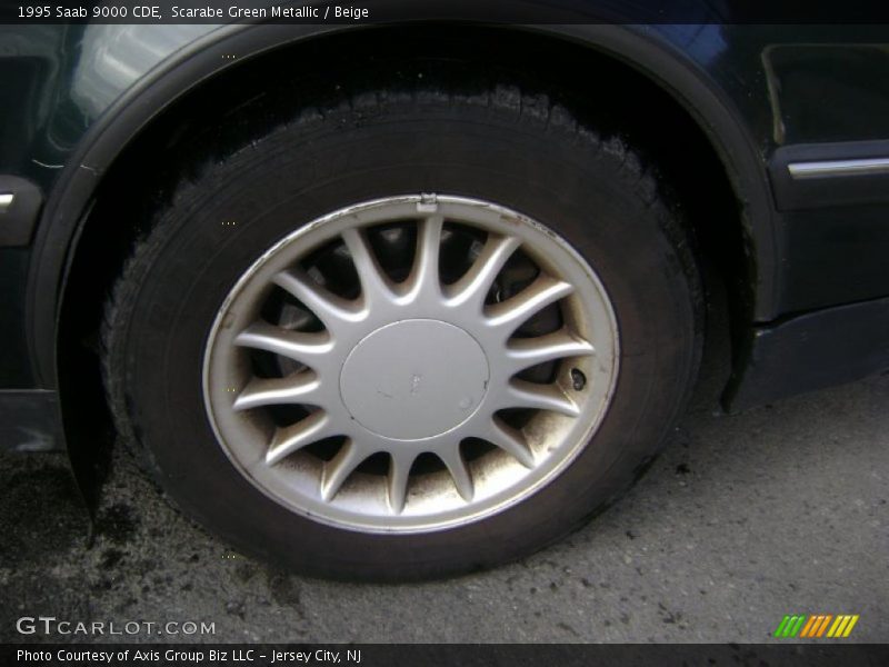 Scarabe Green Metallic / Beige 1995 Saab 9000 CDE