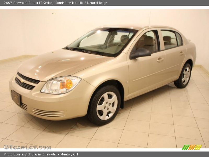 Sandstone Metallic / Neutral Beige 2007 Chevrolet Cobalt LS Sedan