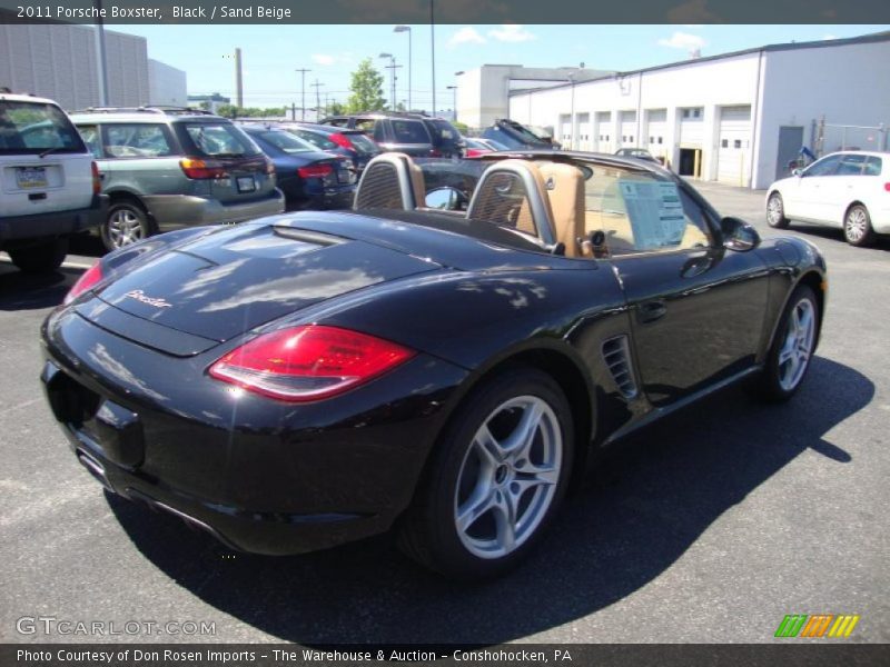 Black / Sand Beige 2011 Porsche Boxster