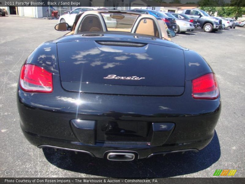 Black / Sand Beige 2011 Porsche Boxster