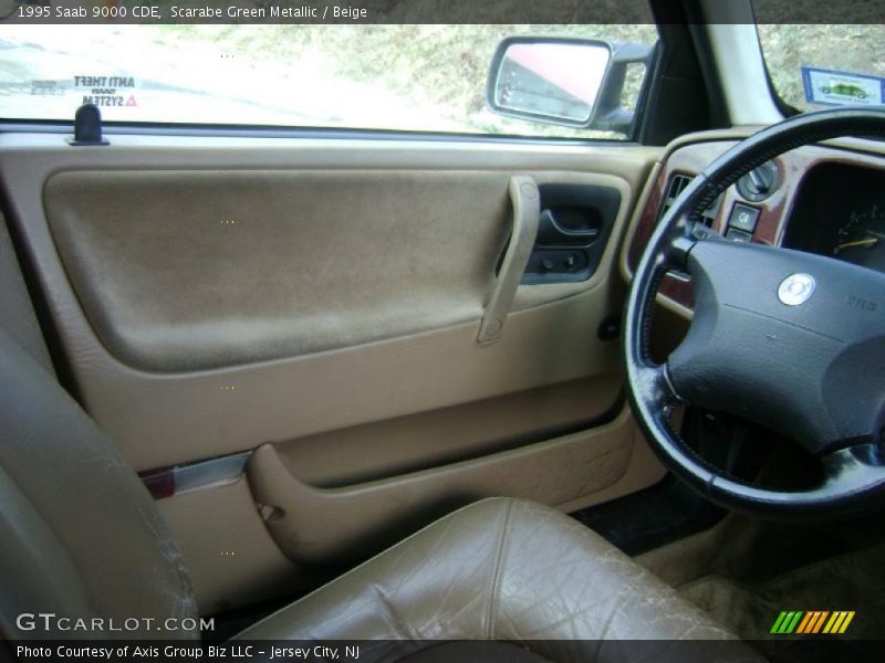 Scarabe Green Metallic / Beige 1995 Saab 9000 CDE